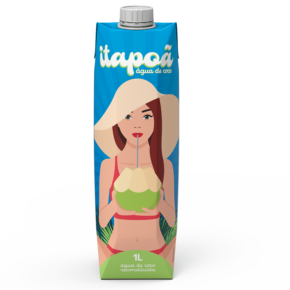 Itapoã – Água de coco Verde 1L