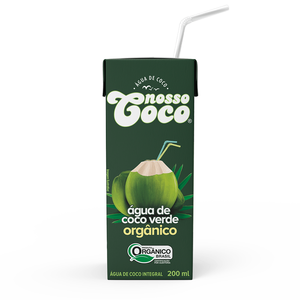 Nosso Coco – Água de coco verde orgânico 200ml