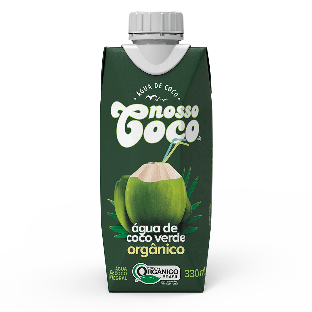 Nosso Coco – Água de coco verde orgânico 330ml